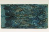Plaquettes pour la coutellerie, Bouleau de Car�lie stabilis� bleu, ref:PBMs75122b