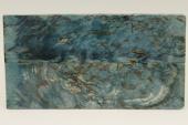 Plaquettes pour la coutellerie, Bouleau de Car&eacute;lie stabilis&eacute; bleu, ref:PBMs75122b
