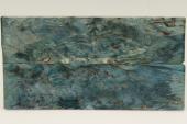 Plaquettes pour la coutellerie, Bouleau de Car&eacute;lie stabilis&eacute; bleu, ref:PBMs75123b
