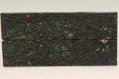 Plaquettes pour la coutellerie, Loupe d'Erable N�gundo stabilis� noir/vert, ref:PLpErs75127nr