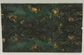Plaquettes pour la coutellerie, Loupe d'Erable N�gundo stabilis� noir/vert, ref:PLpErs75129nr