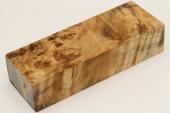 Bloc pour la coutellerie, Loupe de Peuplier stabilis� naturel, ref:BLpPEs75429na