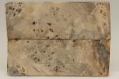 Plaquettes pour la coutellerie, Loupe de Peuplier stabilis&eacute; naturel, ref:PLpPEs75433na