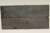 Plaquettes pour la coutellerie, Erable sycomore ond&eacute; stabilis&eacute; noir/vert, ref:PESOs75440nr