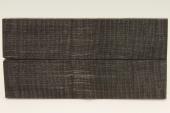 Plaquettes pour la coutellerie, Erable sycomore ond� stabilis� noir/vert, ref:PESOs75441nr