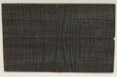 Plaquettes pour la coutellerie, Erable sycomore ond� stabilis� noir/vert, ref:PESOs75446nr