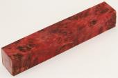 Carrelet � stylo, Loupe de Peuplier stabilis�e rouge, ref:SLpPEs75469r