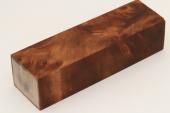 Bloc pour la coutellerie, Loupe de S�quoia stabilis�e naturelle, ref:BLpSqs75472