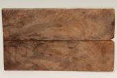 Plaquettes pour la coutellerie, Loupe de S&eacute;quoia stabilis&eacute;e naturelle, ref:PLpSqs75477