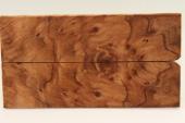 Plaquettes pour la coutellerie, Loupe de S�quoia stabilis�e naturelle, ref:PLpSqs75479