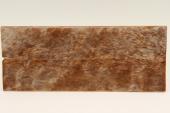 Plaquettes pour la coutellerie, Bouleau de Car&eacute;lie stabilis&eacute; naturel, ref:PBMs75606na