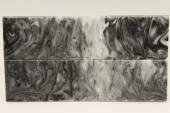 Plaquettes pour la coutellerie, r�sine noire, ref:PRR75628