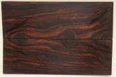 C-Plaquettes pour la coutellerie, loupe de Bois de fer d'Arizona, ref:PLpBF75661