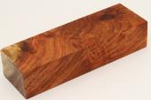 Bloc pour la coutellerie, Loupe d'Amboine rouge, ref:BLpAmb75880