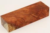 Bloc pour la coutellerie, Loupe d'Amboine rouge, ref:BLpAmb75880