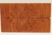 Plaquettes pour la coutellerie, Loupe d'Amboine, ref:PLpAmb75906