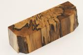Bloc pour la coutellerie, H&ecirc;tre &eacute;chauff&eacute; stabilis&eacute; naturel, ref:BHs75872na