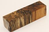 Bloc pour la coutellerie, H&ecirc;tre &eacute;chauff&eacute; stabilis&eacute; naturel, ref:BHs75874na