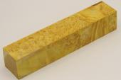 Carrelet � stylo, Loupe d'Erable N�gundo stabilis� jaune, ref:SLpErs75946j