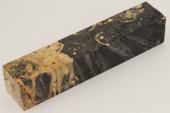 Carrelet � stylo, Loupe d'Erable N�gundo stabilis� noir, ref:SLpErs75976nr
