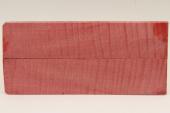 Plaquettes pour la coutellerie, Erable sycomore stabilis&eacute; rouge, ref:PESOs76024r