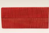 Plaquettes pour la coutellerie, Erable sycomore stabilis� rouge, ref:PESOs76024r