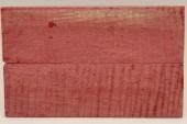 Plaquettes pour la coutellerie, Erable sycomore stabilis&eacute; rouge, ref:PESOs76028r