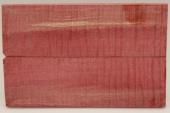 Plaquettes pour la coutellerie, Erable sycomore stabilis&eacute; rouge, ref:PESOs76030r