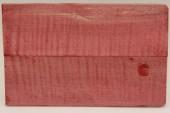 Plaquettes pour la coutellerie, Erable sycomore stabilis&eacute; rouge, ref:PESOs76029r