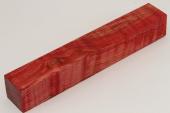 Carrelet � stylo, Erable sycomore ond� stabilis� rouge, ref:SESOs76036r