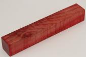 Carrelet &agrave; stylo, Erable sycomore ond&eacute; stabilis&eacute; rouge, ref:SESOs76035r