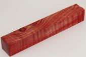 Carrelet &agrave; stylo, Erable sycomore ond&eacute; stabilis&eacute; rouge, ref:SESOs76036r