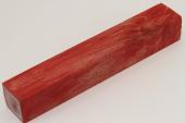 Carrelet &agrave; stylo, Erable sycomore stabilis&eacute; rouge, ref:SESOs76037r