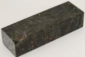 Bloc pour la coutellerie, Loupe d'Erable N&eacute;gundo stabilis&eacute; noir, ref:BLpErs76054nr