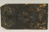 Plaquettes pour la coutellerie, Loupe d'Erable N�gundo stabilis� noir, ref:PLpErs76060nr