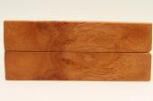Plaquettes pour la coutellerie, loupe d'Amboine, ref:PLpAmb76110