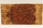 Plaquettes pour la coutellerie, Loupe d'Amboine rouge, ref:PLpAmb76109