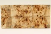Plaquettes pour la coutellerie, Loupe de Peuplier stabilis� naturel, ref:PLpPEs76118na