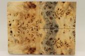 Plaquettes pour la coutellerie, Loupe de Peuplier stabilis� naturel, ref:PLpPEs76122na