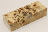 Bloc pour la coutellerie, Loupe de Peuplier stabilis� naturel, ref:BLpPEs76254na