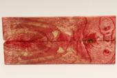 Plaquettes pour la coutellerie, Loupe de Peuplier stabilis� rouge, ref:PLpPEs76241r