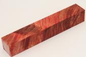 Carrelet � stylo, Loupe de Peuplier stabilis�e rouge, ref:SLpPEs76264r