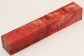 Carrelet &agrave; stylo, Loupe de Peuplier stabilis&eacute;e rouge, ref:SLpPEs76265r