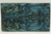 Plaquettes pour la coutellerie, Loupe de Peuplier stabilis�e bleue, ref:PLpPEs76286b