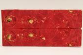 Plaquettes pour la coutellerie, Loupe d'Erable N�gundo stabilis� rouge, ref:PLpErs76334r