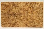 Plaquettes pour la coutellerie, Loupe d'Erable N�gundo stabilis� naturel, ref:PLpErs76345na