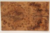 Plaquettes pour la coutellerie, Ronce de Thuya du Maroc, ref:PLpTM76461
