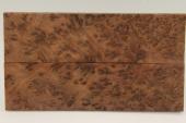 Plaquettes pour la coutellerie, Ronce de Thuya du Maroc, ref:PLpTM76464