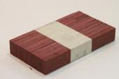 Destockage, plaquettes en lot de 10, Amarante, ref:DPAma--0