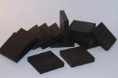A-Plaquettes pour la coutellerie, Ebne noire, ref:PEbN40x40--0